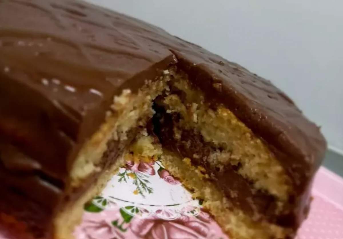 Prăjitură cu cremă de mascarpone și ciocolată