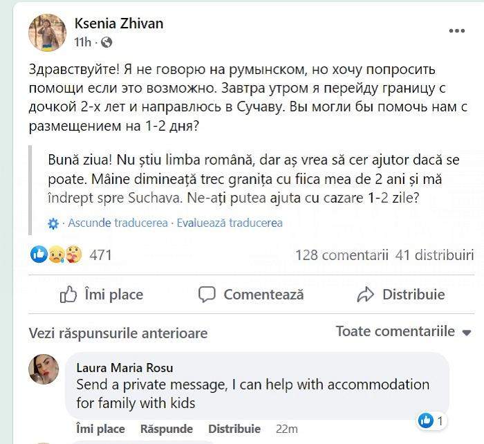 Cea mai sexy șoferiță de TIR din România și-a pus casa la dispoziția refugiaților din Ucraina / Mesaje emoționante