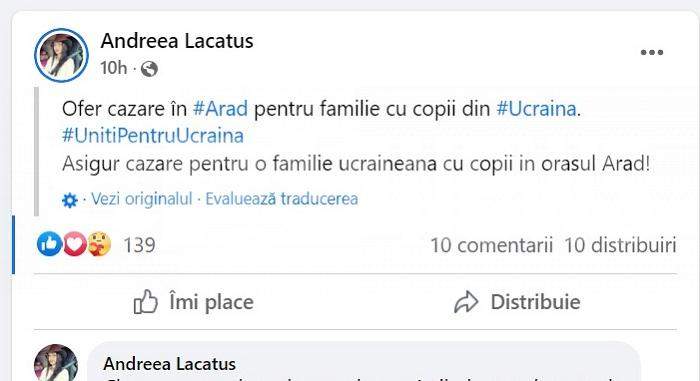 Cea mai sexy șoferiță de TIR din România și-a pus casa la dispoziția refugiaților din Ucraina / Mesaje emoționante