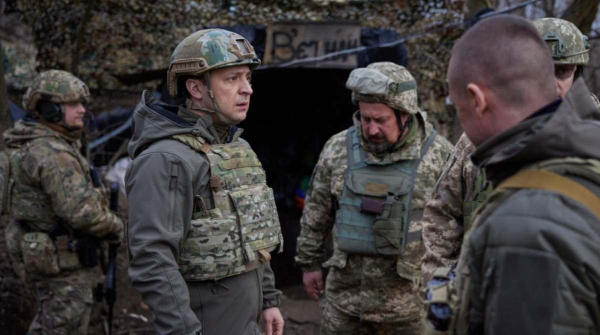 Volodimir Zelenski a anunțat că armata ucraineană controlează Kievul