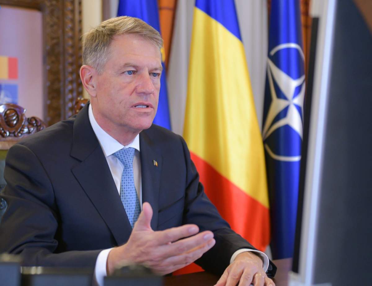 Klaus Iohannis, la conferință de presă