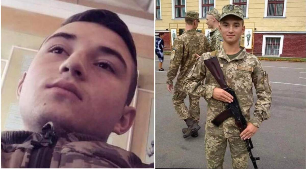 Vitaliy Sapylo, un ofițer în vârstă de 21 de ani, a murit în bătălia de lângă Kiev