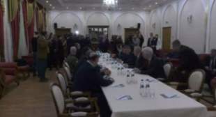 Primele imagini de la negocierile dintre Rusia și Ucraina