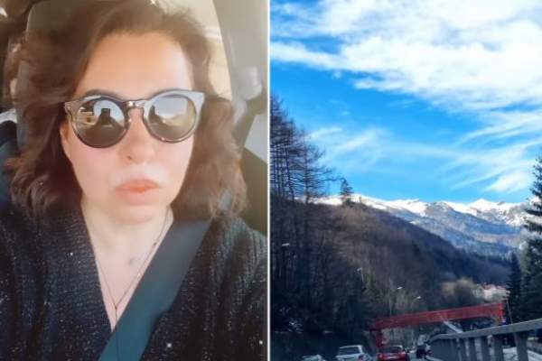 Oana Roman și-a luat familia și a plecat în vacanță la munte. Cu ce vedete s-a întâlnit pe pârtie: "Am venit să ne relaxăm" / FOTO