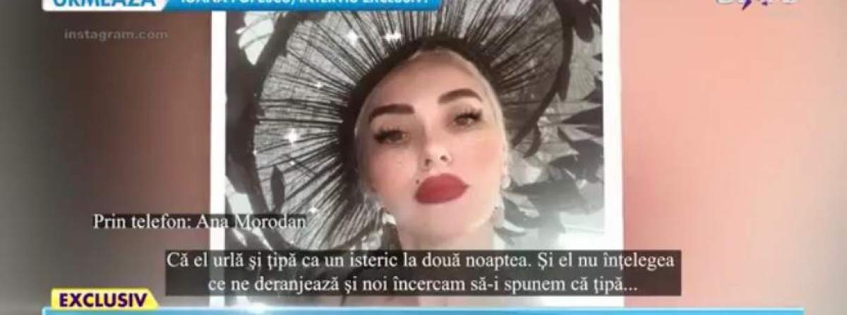 Ana Morodan, amenințată în miezul nopții! Ce a pățit contesa digitală: ''Urla și țipa ca un isteric”