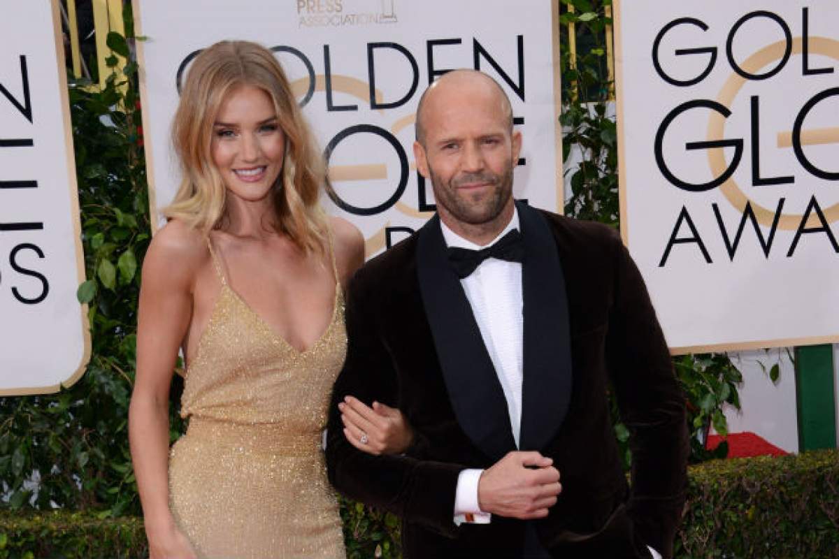 Jason Statham, tată pentru a doua oară. Modelul Rosie Huntington a adus pe lume o fetiță