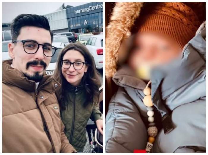 Ipostaza în care a fost filmată Sorana Rotundu, cu câteva zile înainte să fie arestată în Danemarca. Românca și soțul ei sunt acuzați că și-ar fi maltratat copilul / VIDEO