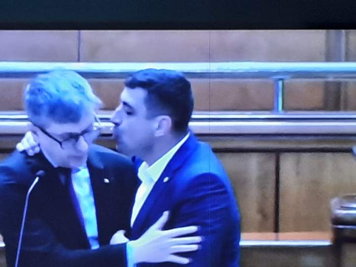 George Simion l-a agresat pe ministrul Energei: "Ești un hoț!”