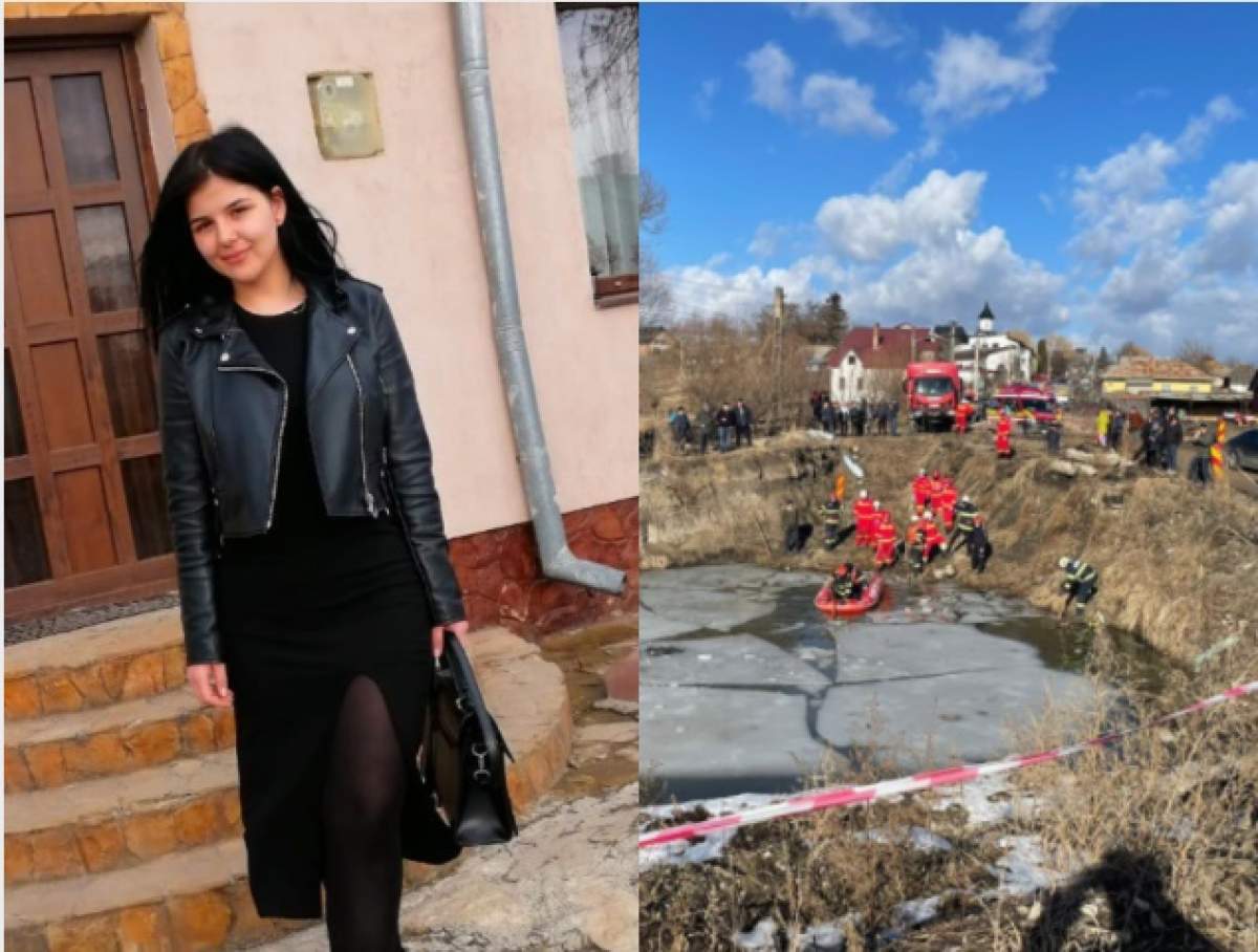 Cine este Andreea, tânăra de 21 de ani care a murit lângă bunicul ei, în Suceava. Mașina în care se aflau s-a răsturnat într-o groapă / FOTO