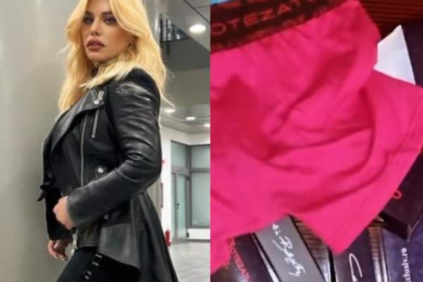 Loredana Groza, cu lenjeria intimă a unui bărbat celebru din România în mâini: ”Roșii ca focul” / FOTO