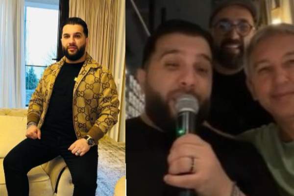 Tzancă Uraganu, petrecere cu Dan Diaconescu! Cum s-a filmat manelistul alături de fostul patron OTV / FOTO