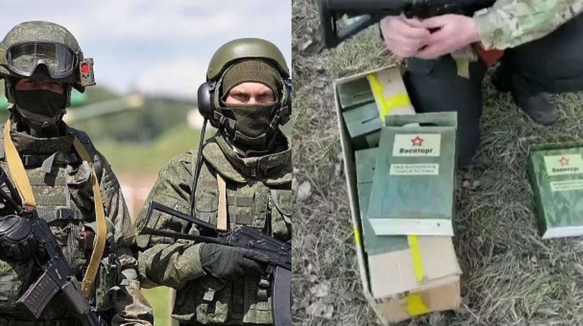 Soldații ruși primesc mâncare expirată din 2015. Ce a descoperit un militar ucrainean / FOTO