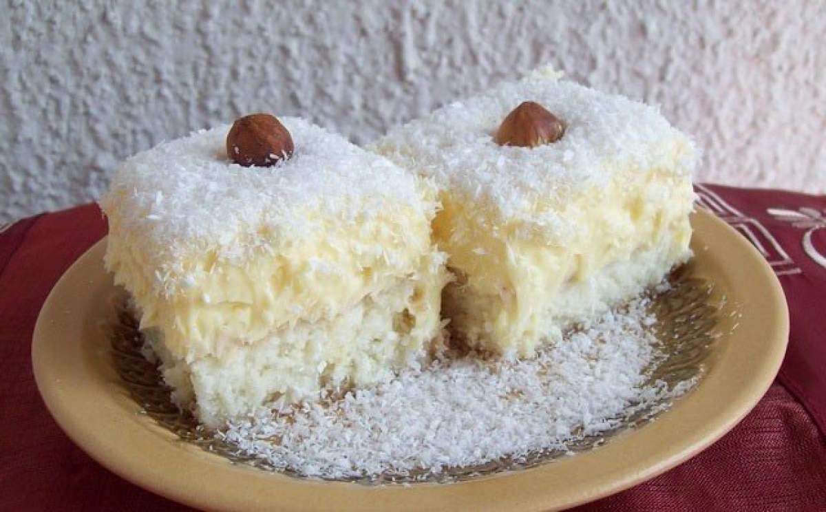 Prăjitura „Vis de cocos”
