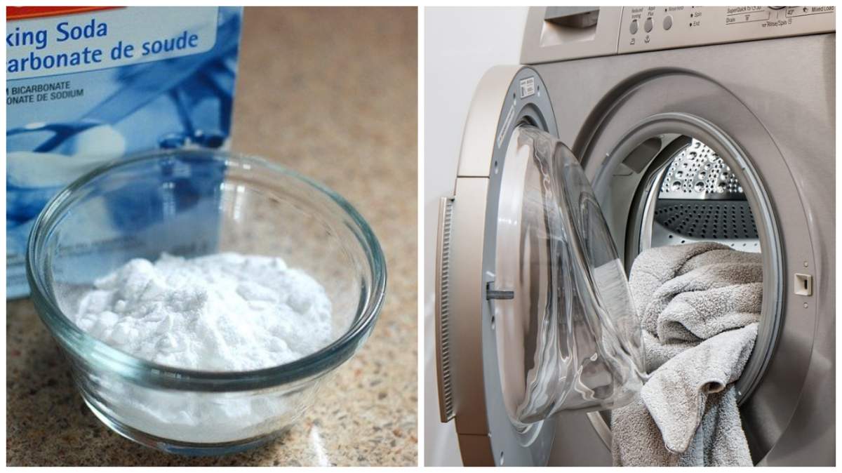 Ce se întâmplă dacă pui bicarbonat de sodiu în mașina de spălat rufe. Rezultatul este uimitor