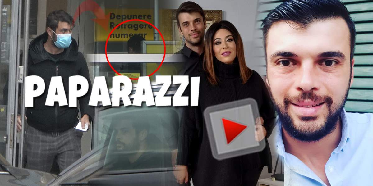 Marius Elisei, surprins la bancomat să facă plățile familiei. Dovada că pentru Oana Roman, el este bărbatul bun la toate! / PAPARAZZI