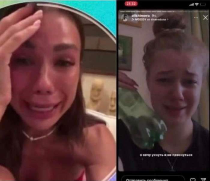 Rusoaicele rămase fără Instagram se filmează în timp ce plâng în hohote din cauza sancțiunilor