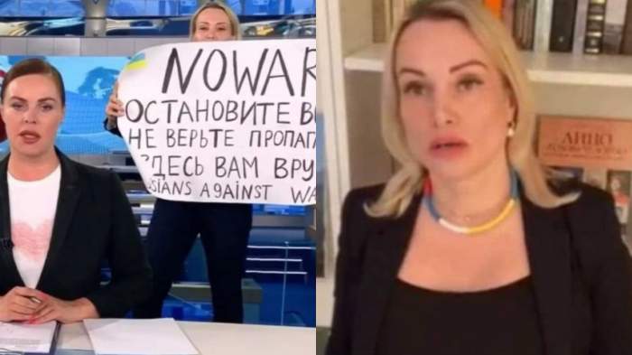Marina Ovsiannikova, jurnalista care a protestat împotriva războiului la televiziunea rusă și-a dat demisia: ''Nu sunt speriată”