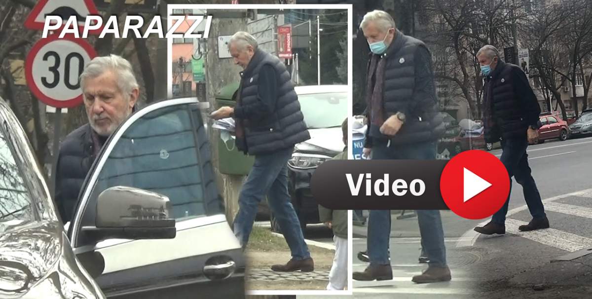 Ilie Năstase se luptă cu problemele de sănătate? Detaliul care l-a dat de gol, surprins de paparazzi / PAPARAZZI