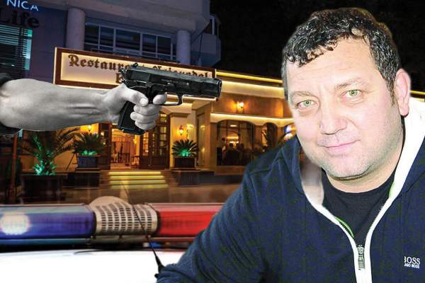 EXCLUSIV. Nuredin Beinur, ”Spaima Litoralului”, a fost împușcat într-un restaurant din București. Cel care a tras a fugit!