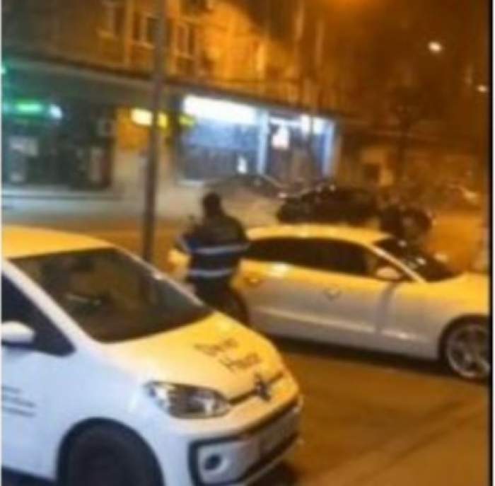 Accident grav în centrul Ploieștiului! Șoferul vinovat făcea drifturi pe șosea și a fugit de la fața locului / FOTO