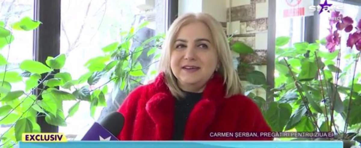 Carmen Șerban, interviu exclusiv de ziua ei de naștere. Cum va petrece vedeta: ''Trebuia să plec la Ierusalim ” / VIDEO