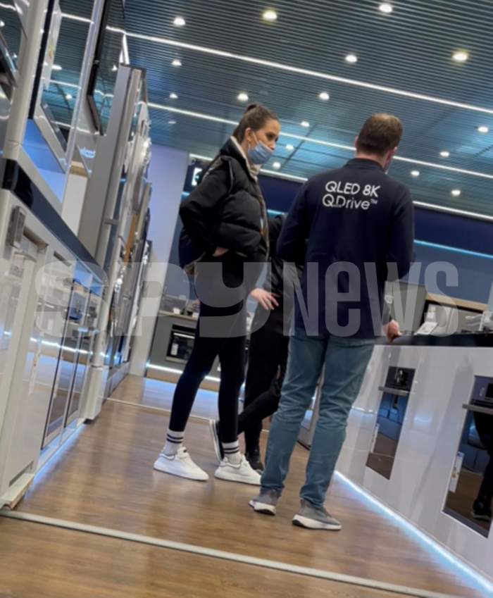 Pepe și Yasmine Ody, vizită la mall după ce au anunțat că vor fi părinți. S-au oprit la magazinul de electrocasnice / PAPARAZZI