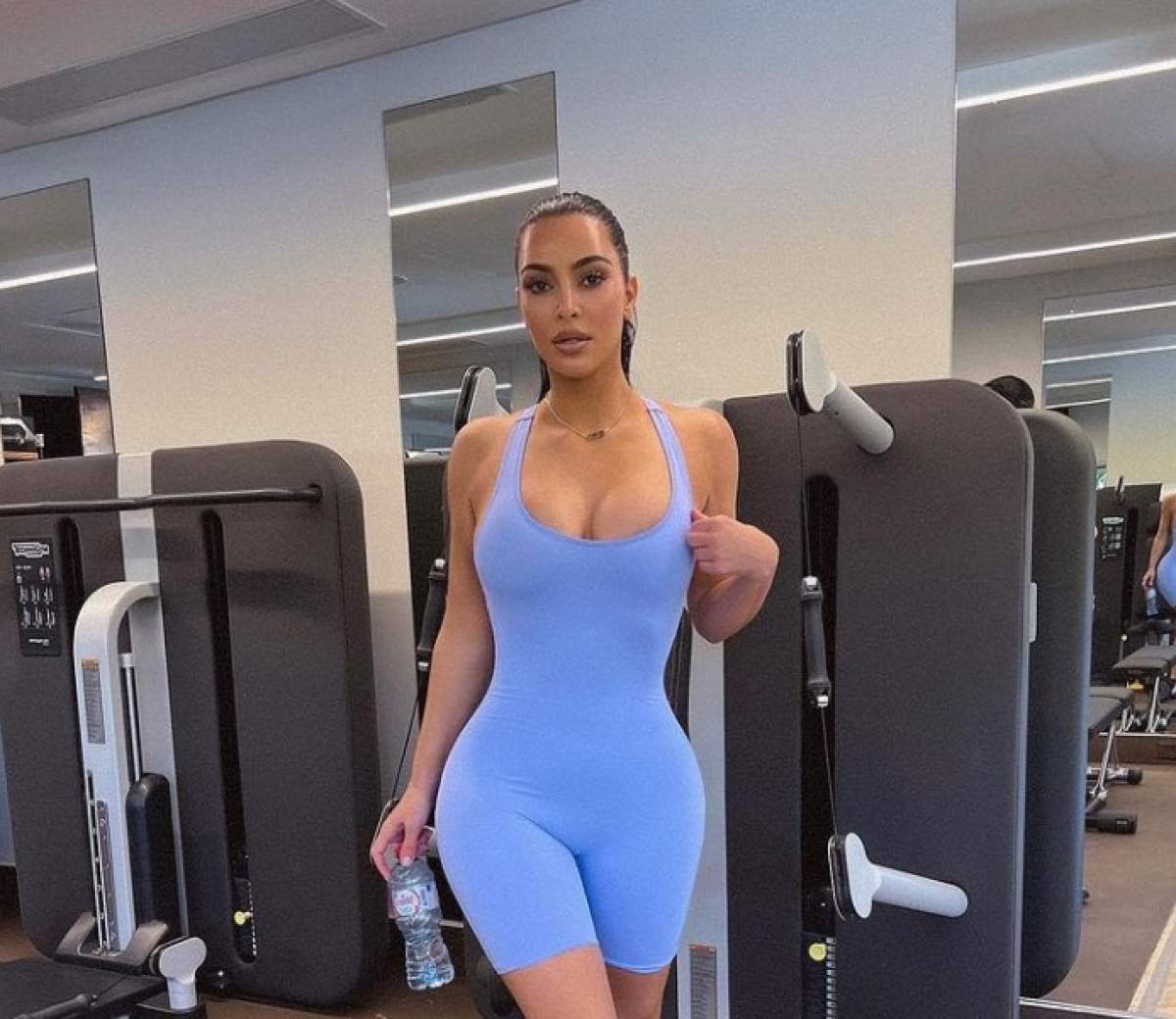 Kim Kardashian, la sală