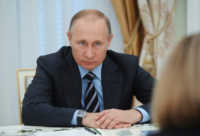Vladimir Putin, la o conferință