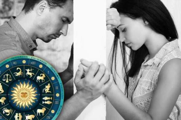 Două zodii care rămân fără partenerul de viață în aprilie. Se despart în lacrimi