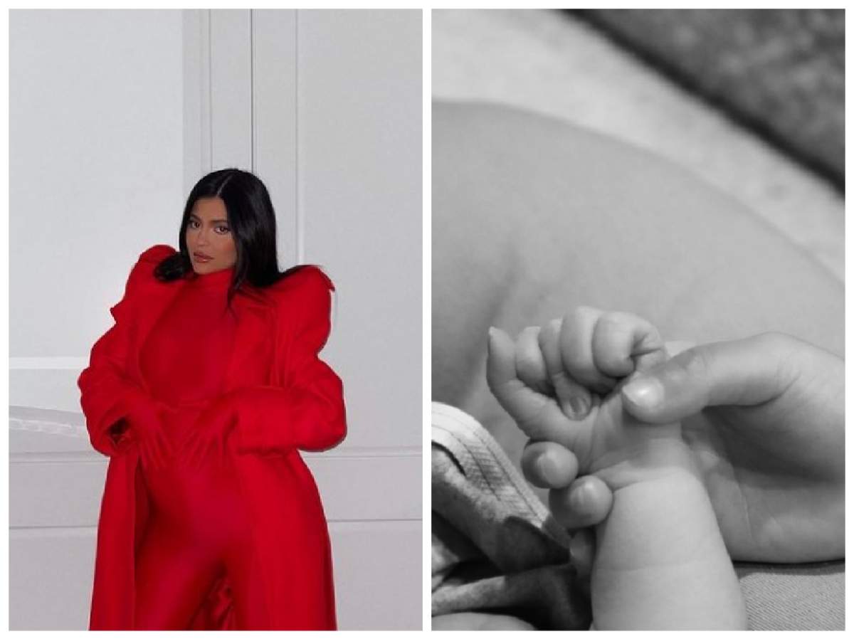 Kylie Jenner însărcinată și fiul ei
