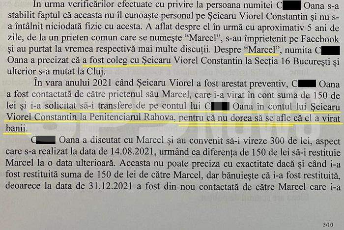 DOCUMENTE / Tânără agățată pe internet, cărăuș de bani pentru polițistul arestat într-un dosar de tortură / Cum au folosit-o agenții de la Secția 16 pe femeie!