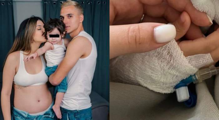 Victoria, fiica lui Cristian Manea, a ajuns de urgență la spital. Cu ce probleme de sănătate se confruntă cea mică: ''Avea nasul plin de sânge” / FOTO