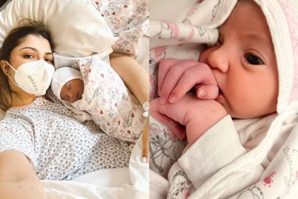 Irina Deaconescu, primele imagini alături de fetița ei, după ce a născut. Ce mesaj a postat iubita lui Cristi Manea: „Bine ai venit pe Pământ” / FOTO