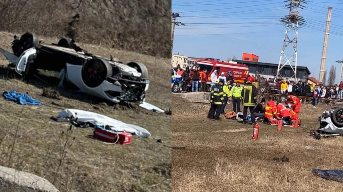 Accident teribil în Brașov! Un tânăr spectator la o cursă de mașini a murit, după ce a fost spulberat de un bolid de lux