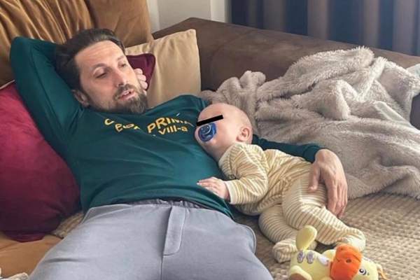 Dani Oțil, imagine de colecție alături de fiul lui. Ce mesaj a postat prezentatorul TV: „A meritat așteptarea”  / FOTO