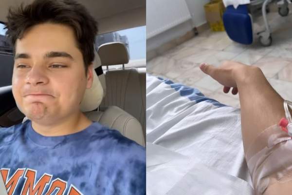 Selly, pe mâna medicilor! Cu ce probleme de sănătate se confruntă vloggerul: ''Eram deja mort” / FOTO
