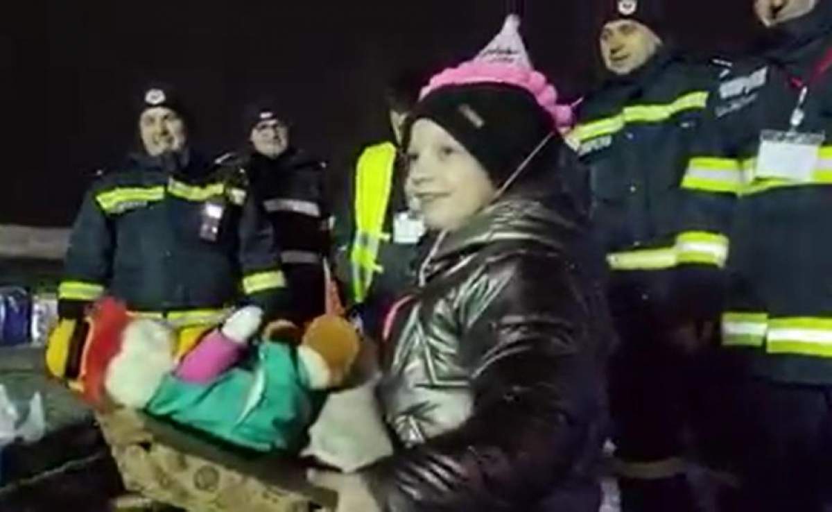 Surpriză pentru pentru o fetiță refugiată din Ucraina