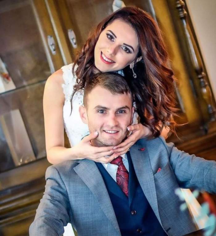 georgiana lobont si sotul ei la nunta