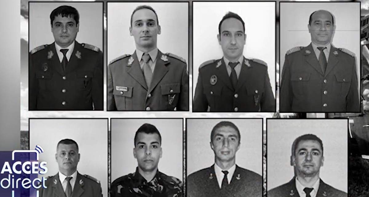 Familiile celor opt militari sunt devastate de durere. Urmează să-i înmormânteze