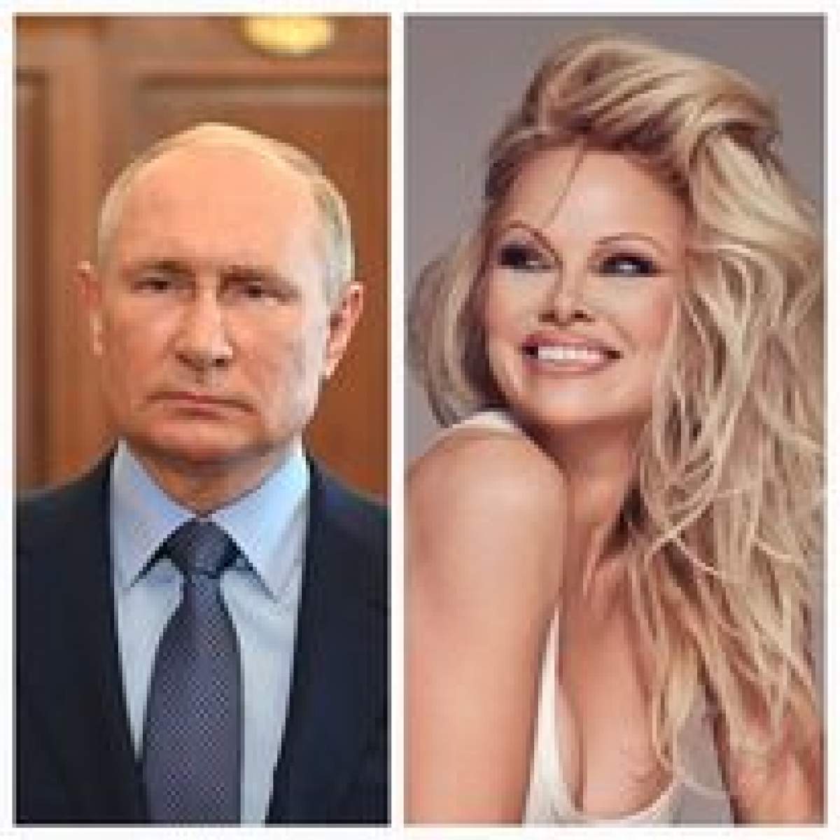 „Putin a fost de acord cu mine”. Ce legătură are Pamela Anderson cu președintele rus