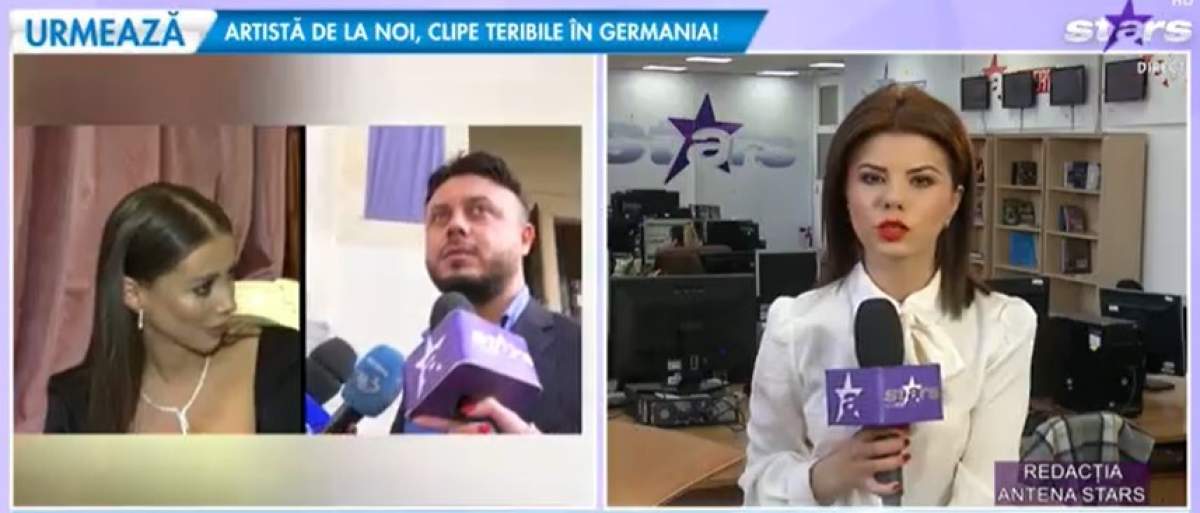 Gabi Bădălău și Oana Marica, captură Antena Stars