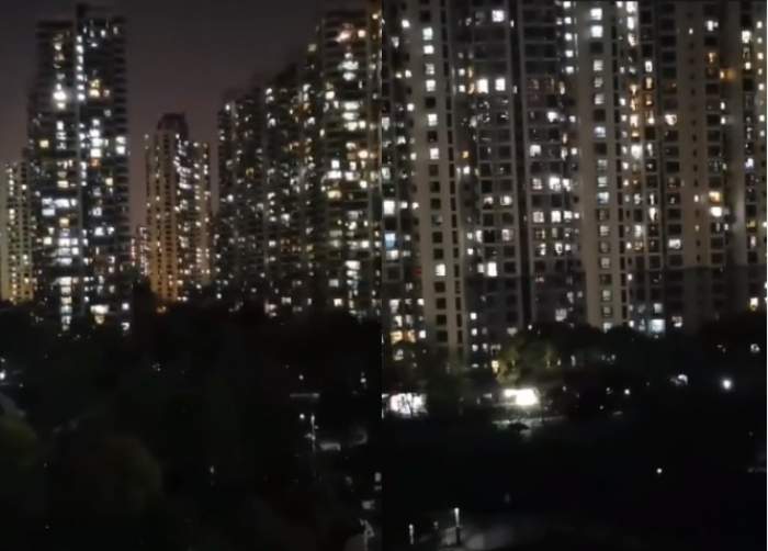 Imagini terifiante din Shanghai. Locuitorii urlă de la geamuri, după ce s-a impus carantină totală în urmă cu o săptămână / VIDEO