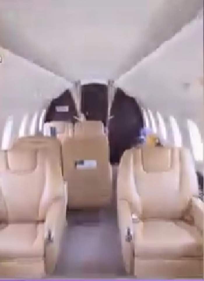 Monica Gabor și Mr. Pink, imagini spectaculoase din avionul privat. Nici gând de despărțire între cei doi îndrăgostiți / FOTO