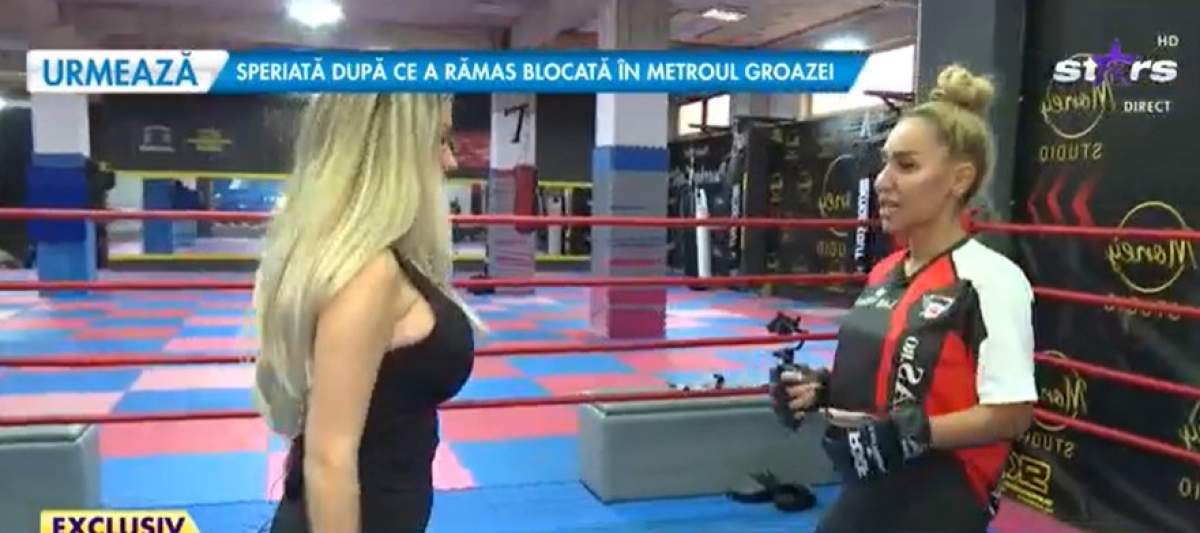 Denisa Despa, în ringul de box