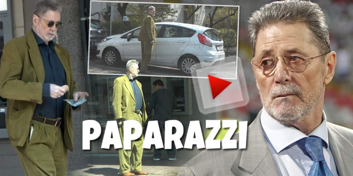 Cornel Dinu nu o duce prea bine! Legendarul antrenor se confruntă cu probleme? Cum a fost surprins la un bancomat / PAPARAZZI