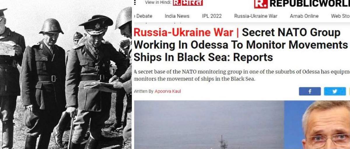 Propaganda din Rusia susține că România a trimis un grup de militari la Odesa, pentru a lupta în război Propaganda din Rusia susține că România a trimis un grup de militari la Odesa, pentru a lupta în război