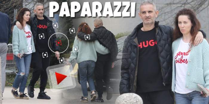 Daniel Onoriu, sprijinit de soție pe stradă, după cele 55 de zile de comă. Imagini exclusive cu pilotul și partenera de viață / PAPARAZZI