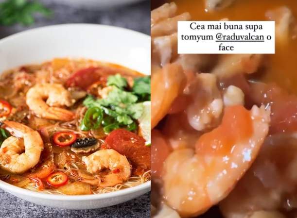 Adela Popescu: ”Cea mai bună o face Radu Vâlcan”. Cum să prepari și tu supa Tom Yum. Rețetă simplă și delicioasă