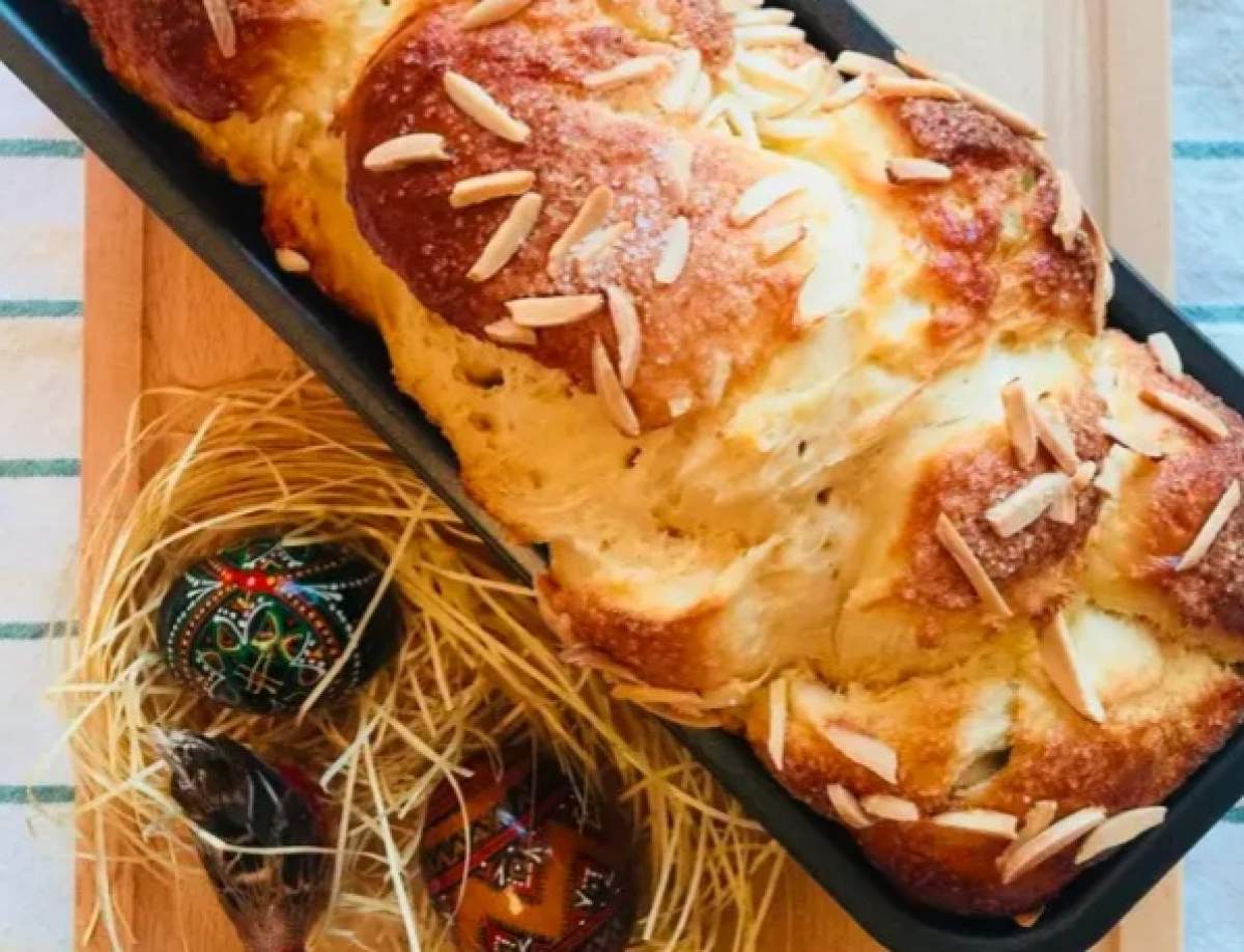 Rețetă de cozonac grecesc. Un preparat delicios pentru Paște
