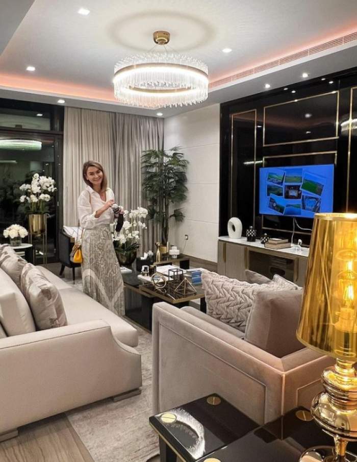 Cum arată casa din Dubai a Denisei Tănase